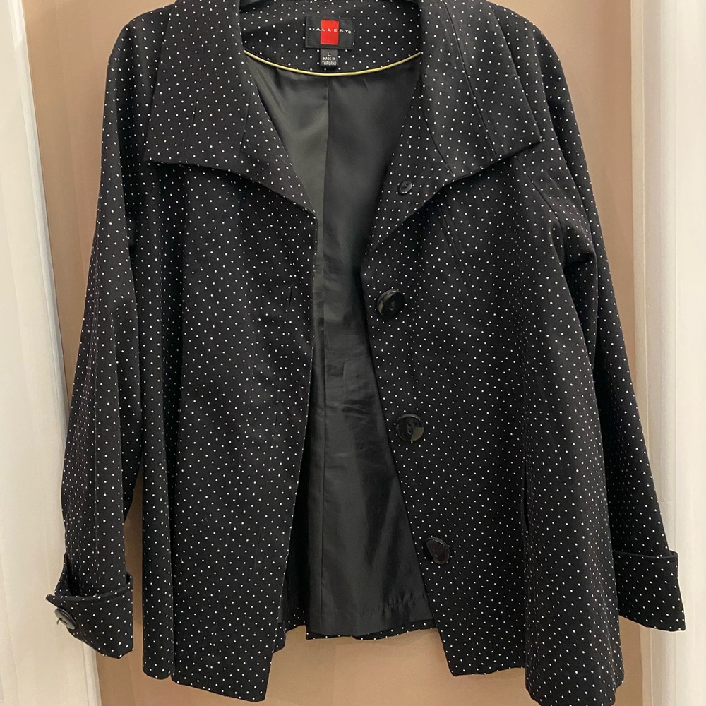 Black Polka Dot Jacket